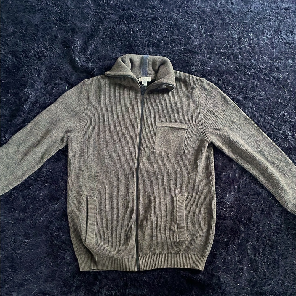 Large esprit zip up sweater, Like New!
